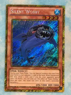YUGIOH SILENT WOBBY GOLD SECRET RARE NM PGLD-EN013 - Image 1