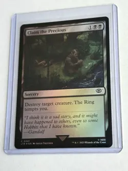 Claim the Precious - Foil Card - The Lord of the Rings (LTR) - MTG Common #81 - Image 4