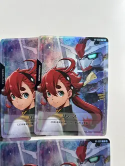 10 set Gundam Card Game Resource RP-009 Suletta & Gundam Aerial card Bandai JP - Image 2