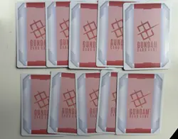 10 set Gundam Card Game Resource RP-009 Suletta & Gundam Aerial card Bandai JP - Image 3