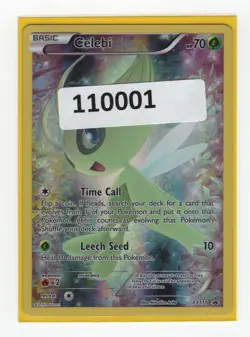 (110001) CELEBI XY111 Black Star Holofoil Promo Card - MYTHICAL COLLECTION - Image 1