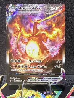 Charizard VMAX SWSH261 SWSH: Sword & Shield Promo Cards Holo + 6 HP Card Lot - Image 3