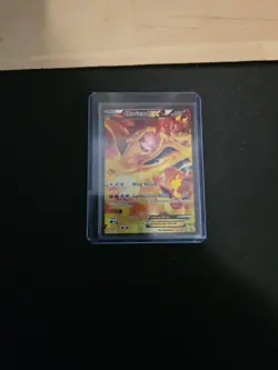 Charizard EX XY121 Black Star Promo FULL ART HOLO PROMO Pokemon Card - Image 1