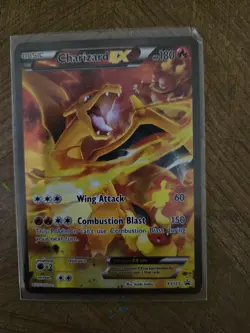 Charizard EX XY121 Black Star Promo FULL ART HOLO PROMO Pokemon Card - Image 1