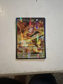 Charizard EX XY121 Black Star Promo FULL ART HOLO PROMO Pokemon Card - Image 1
