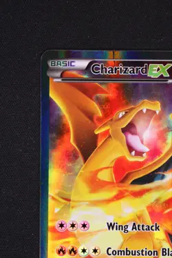 Charizard EX XY121 Black Star Promo FULL ART HOLO PROMO Pokemon Card - Image 2