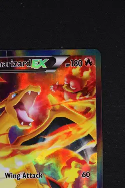 Charizard EX XY121 Black Star Promo FULL ART HOLO PROMO Pokemon Card - Image 3