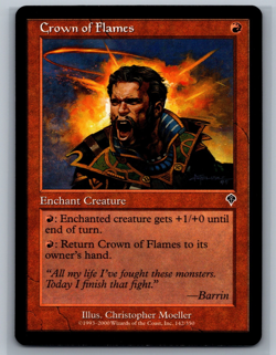 Magic The Gathering Invasion 4x Crown of Flames #142/350 MTG TCG CCG Playset - Image 1