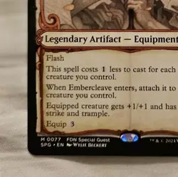 MTG: Special Guests: Showcase Embercleave: Lightly Played Condition - Image 3