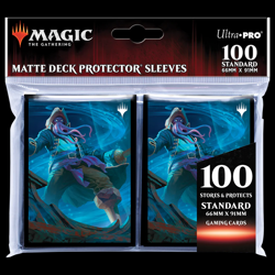 MTG Magic Commander Legends Baldurs Gate Captain N'ghathrod Ultra Pro Sleeves - Image 1