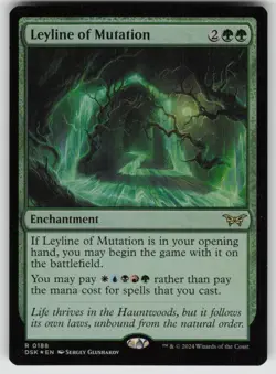 Leyline of Mutation Foil R Duskmourn: House of Horror 188 MTG - Image 1