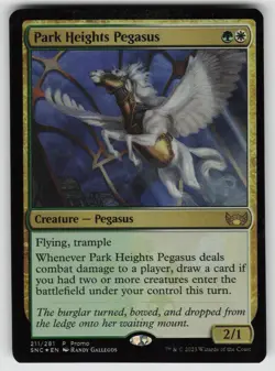 Park Heights Pegasus Foil R Media Promos 211 MTG - Image 1