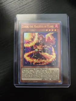 Zoroa, The Magistus Of Flame - GEIM-002 - Ultra Rare - NM 1st Ed - Yugioh - Image 1