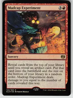 Madcap Experiment Foil R Kaladesh 122 MTG - Image 1