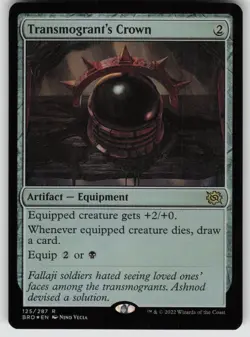 Transmogrant's Crown Foil R The Brothers' War 125 MTG - Image 1