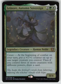 Leinore, Autumn Sovereign Foil M Commander: Innistrad: Midnight Hunt 1 MTG - Image 1