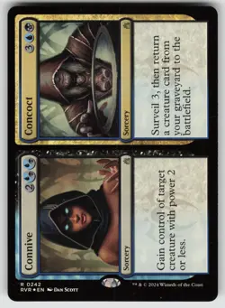 Connive // Concoct Foil R Guilds of Ravnica 222 MTG - Image 1