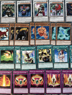 YuGiOh Link Synchro Nordic Beasts Ascendant Alfar Etc Aesir Deck & Extra Deck - Image 3