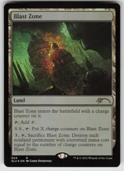 Blast Zone Foil P Secret Lair Series 504 MTG - Image 1