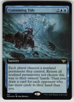 Consuming Tide (Extended Art) Foil R Innistrad: Crimson Vow 357 MTG - Image 1
