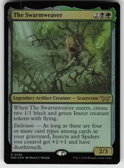 The Swarmweaver Foil R Duskmourn: House of Horror 301 MTG - Image 1