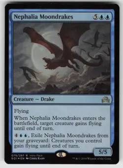 Nephalia Moondrakes Foil R Shadows over Innistrad 75 MTG - Image 1