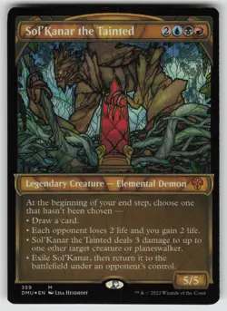 Sol'Kanar the Tainted (Showcase) Foil M Dominaria United 318 MTG - Image 1