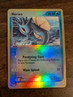 Horsea 58/97 EX Dragon Common Reverse Holo Pokemon TCG NM - Image 1