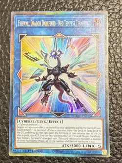 YuGiOh! Firewall Dragon Darkfluid - Neo Tempest Terahertz MAZE-EN028 Ultra 1st - Image 1