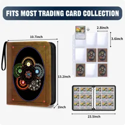 Card Binder 9-Pocket for MTG Magic the Gathering Binder, Trading Card Album F... - Image 2