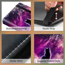 Trading Card Binder, 4 Pocket Trading Cards Album Display Holder, 400 Cards D... - Image 3