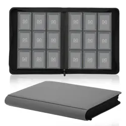 Toploader Binder,Trading Card Binder Storage Hold up 288 Cards 9-Pocket Top L... - Image 1