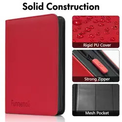 360 Pockets Trading Card Binder Album,Compatible with Card Binder Holder Slee... - Image 2