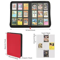360 Pockets Trading Card Binder Album,Compatible with Card Binder Holder Slee... - Image 3