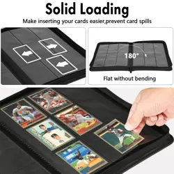 360 Pockets Trading Card Binder Album,Compatible with Card Binder Holder Slee... - Image 4