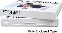 Football Themed Trading Card Collection Binder with Trading Card Pages. (Blue... - Image 4