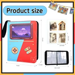 4 Pocket Trading Card Binder, Card Collection Binder with 50 Removable Sheets... - Image 4