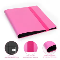 Card Binder 9 Pocket, 360 Pockets Trading Card Album Folder for Standard Card... - Image 2