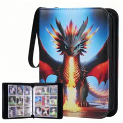 Trading Card Storage Album - 900 Pocket Card Binder with 50 Durable 9-Pocket ... - Image 1