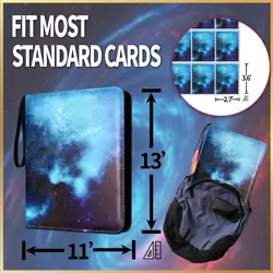 1080 Pockets Card Binder 9 Pocket, Trading Card Binder with 60 Page Removable... - Image 2