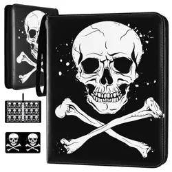 1080 Pockets Card Binder 9 Pocket, Trading Card Binder with 60 Page Removable... - Image 1