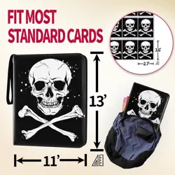 1080 Pockets Card Binder 9 Pocket, Trading Card Binder with 60 Page Removable... - Image 5