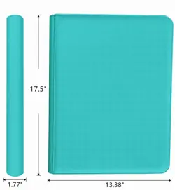 1000+ Pockets Trading Card Binder, 16 Pocket Ringless Side Loading Card Holde... - Image 4