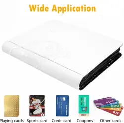 1000+ Pockets Trading Card Binder, 16 Pocket Ringless Side Loading Card Holde... - Image 3