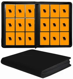 Premium 9-Pocket Zippered Trading Card Binder, 540 Pockets Double-Sided Side-... - Image 1