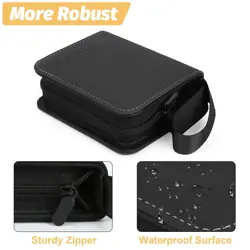 Trading Card Binder, Card Collection Binder Album Folder with 80 Side Loading... - Image 2