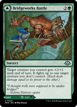 🧙Bridgeworks Battle U 0249 FOIL MH3 Modern Horizons 3 MTG - Image 1