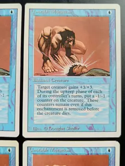 MtG | 4 x Unstable Mutation | Revised Edition | Magic The Gathering | Playset - Image 3