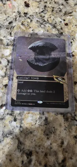 Ancient Tomb (0091) (Borderless) (Galaxy Foil) Edge of Eternities: Stellar MTG - Image 1