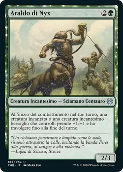 MTG Magic THB Theros Beyond Death - 1x ITA NM 189 U Araldo di Nyx - Image 1